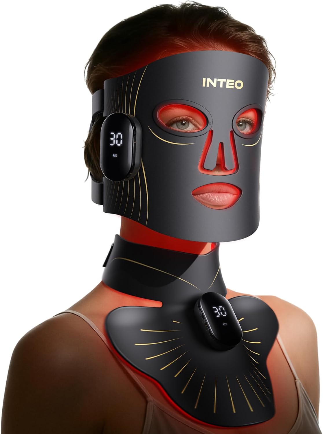 INTEO LED Light Therapy Mask Face & Neck